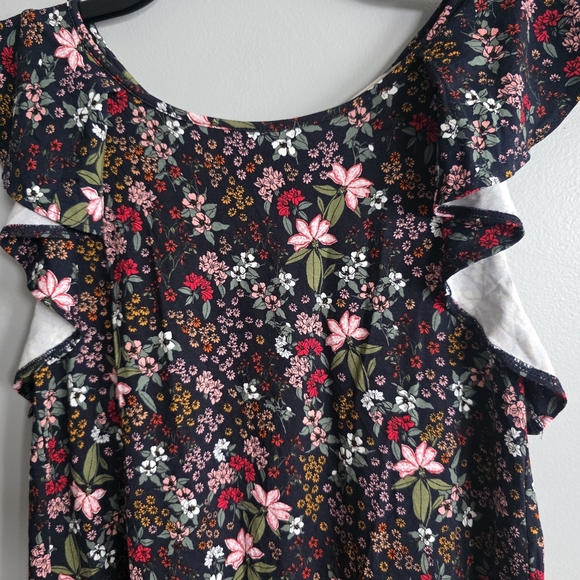 NWT Ann Taylor LOFT Dress Floral Small Petite - Picture 2 of 6